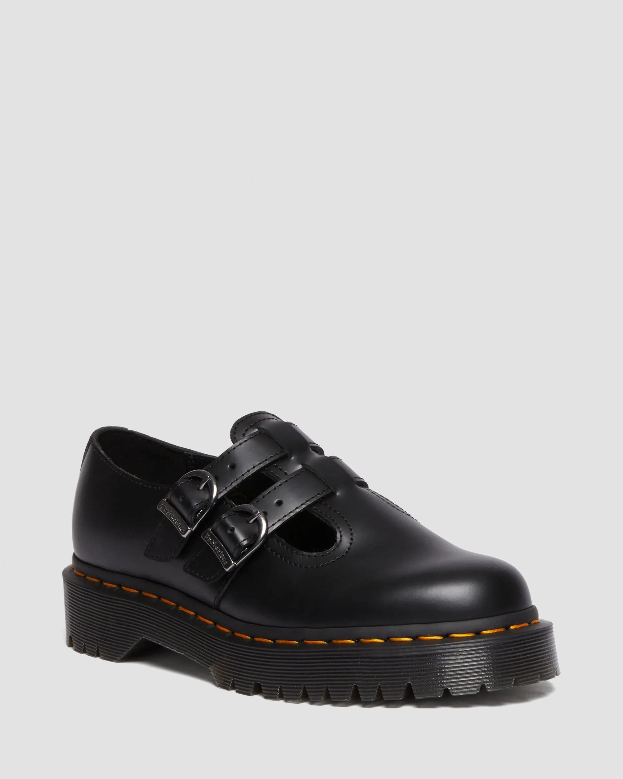 8065 II Bex Smooth leather platform Mary Janes Dr. Martens