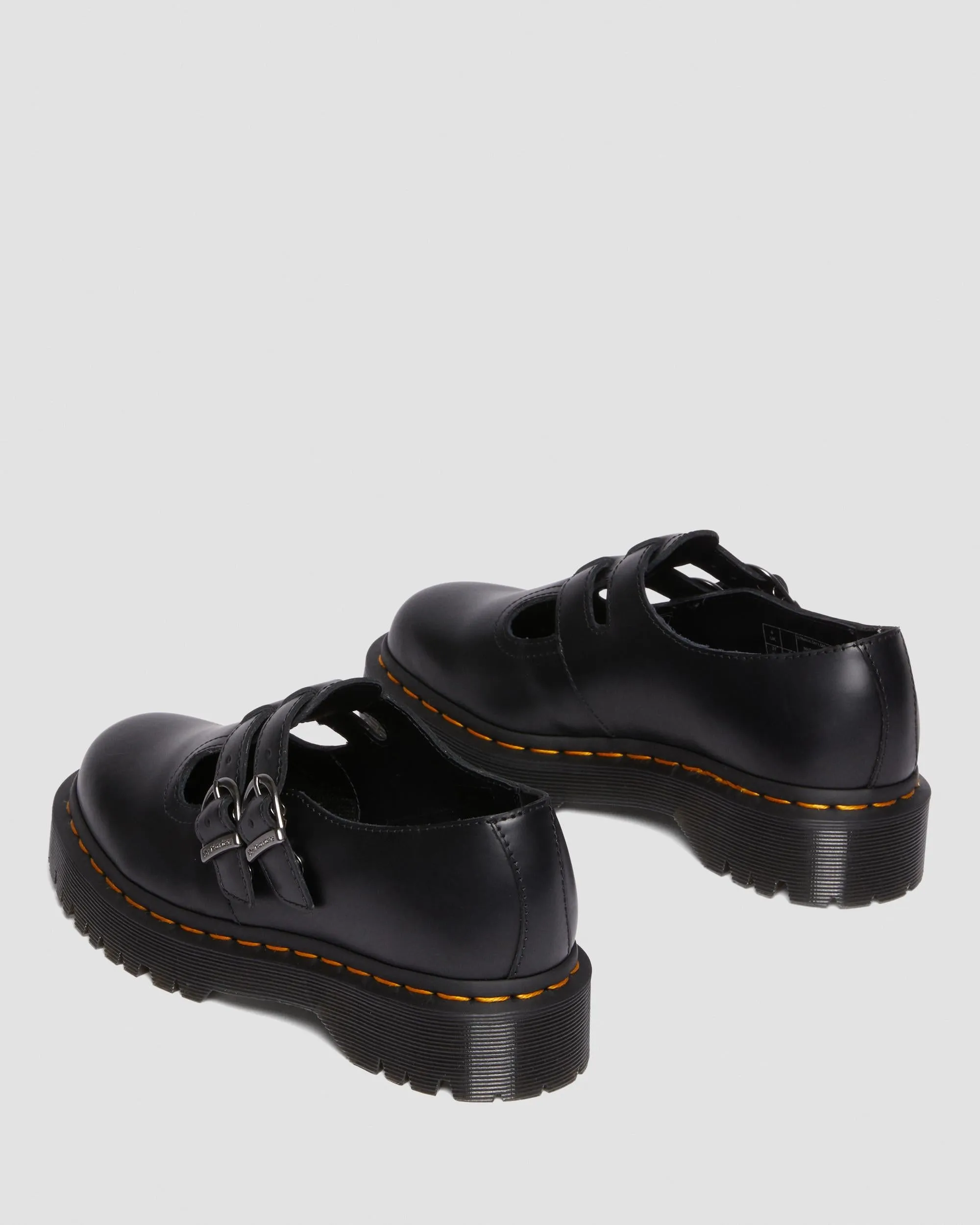 8065 II Bex Smooth leather platform Mary Janes Dr. Martens