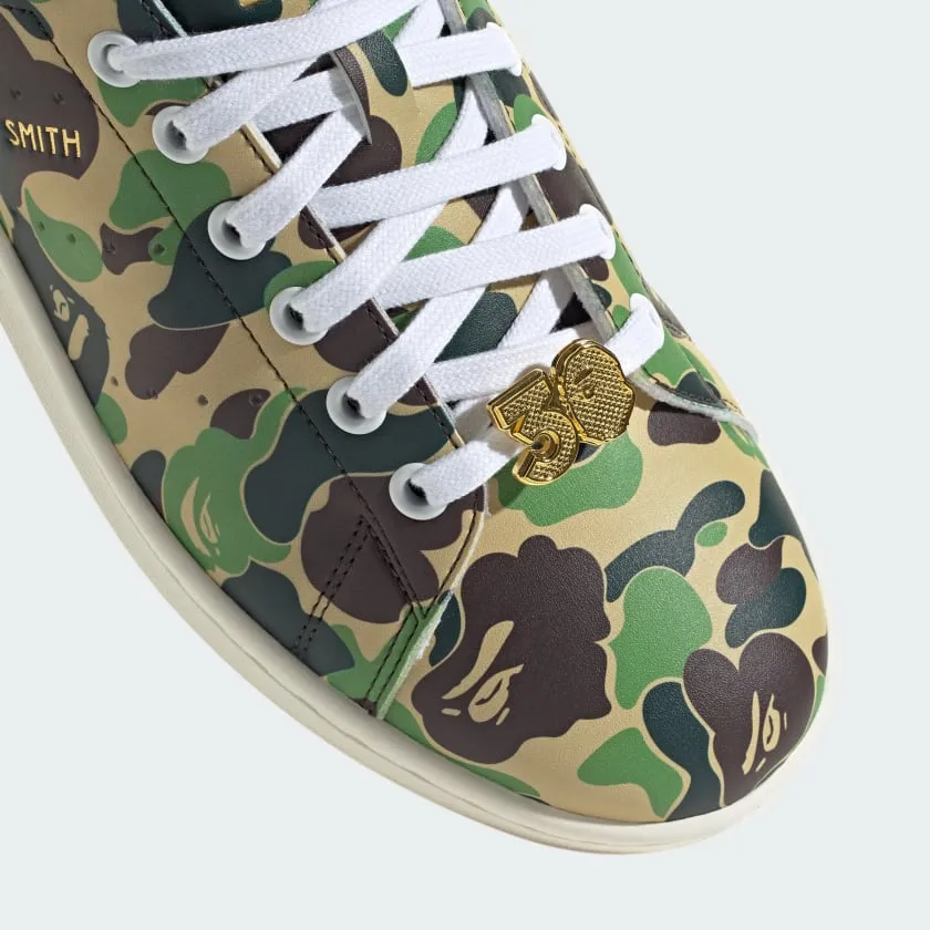 adidas Stan Smith Bape sneakers, green/white/brown