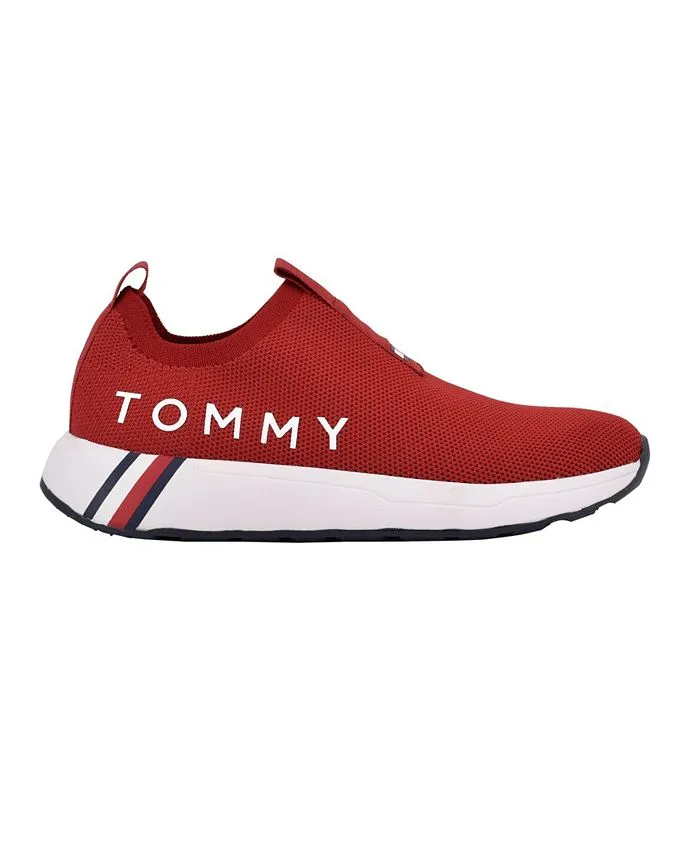 Aliah Sporty Tommy Hilfiger Women's Slip-on Sneakers, Red