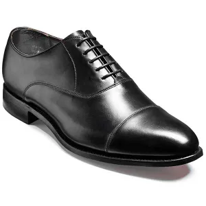 BARKER Duxford Shoes - Oxford Toe Cap - Black Calf