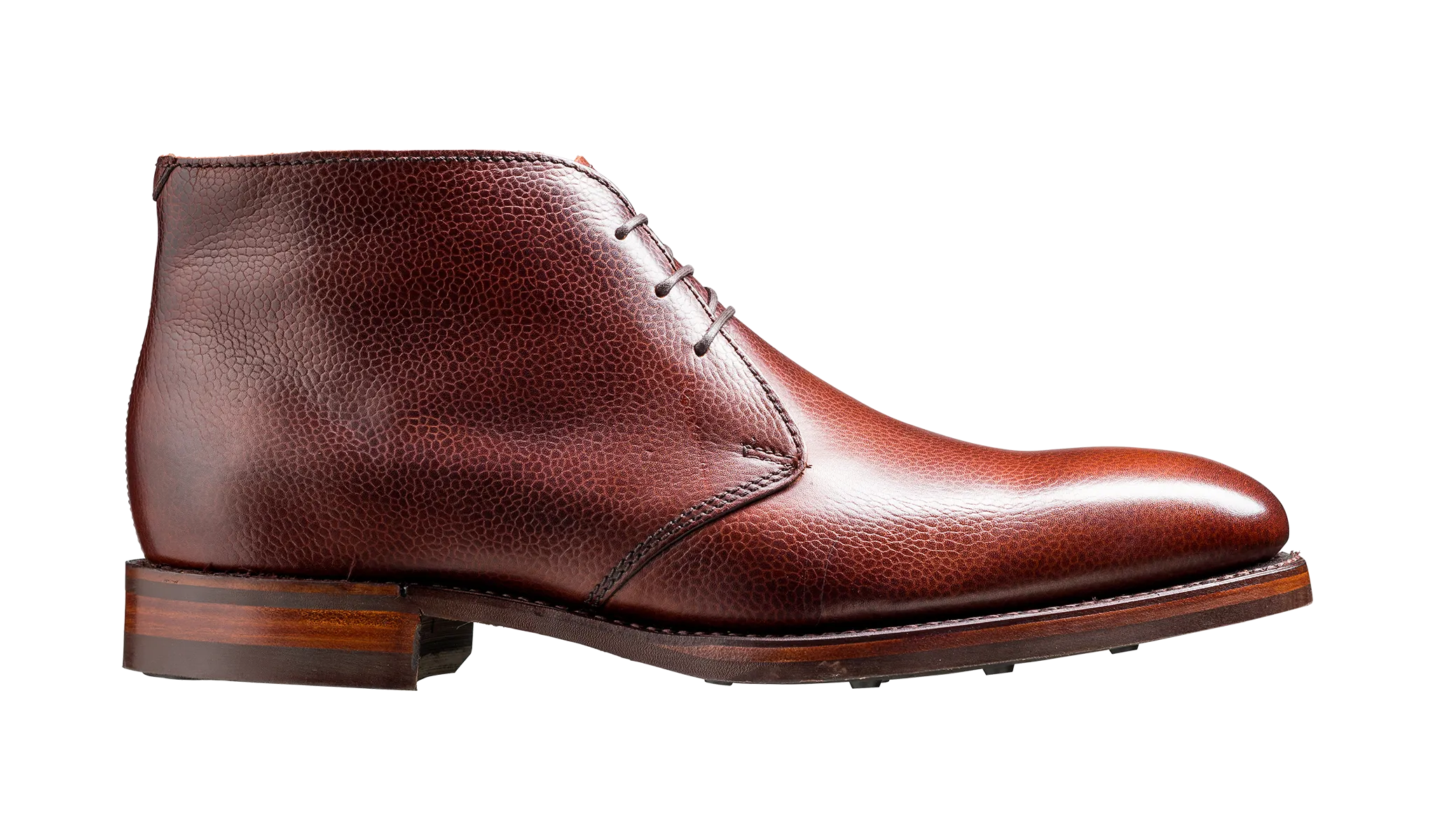 Barker Orkney Versatile Chukka boot - Cherry Grain