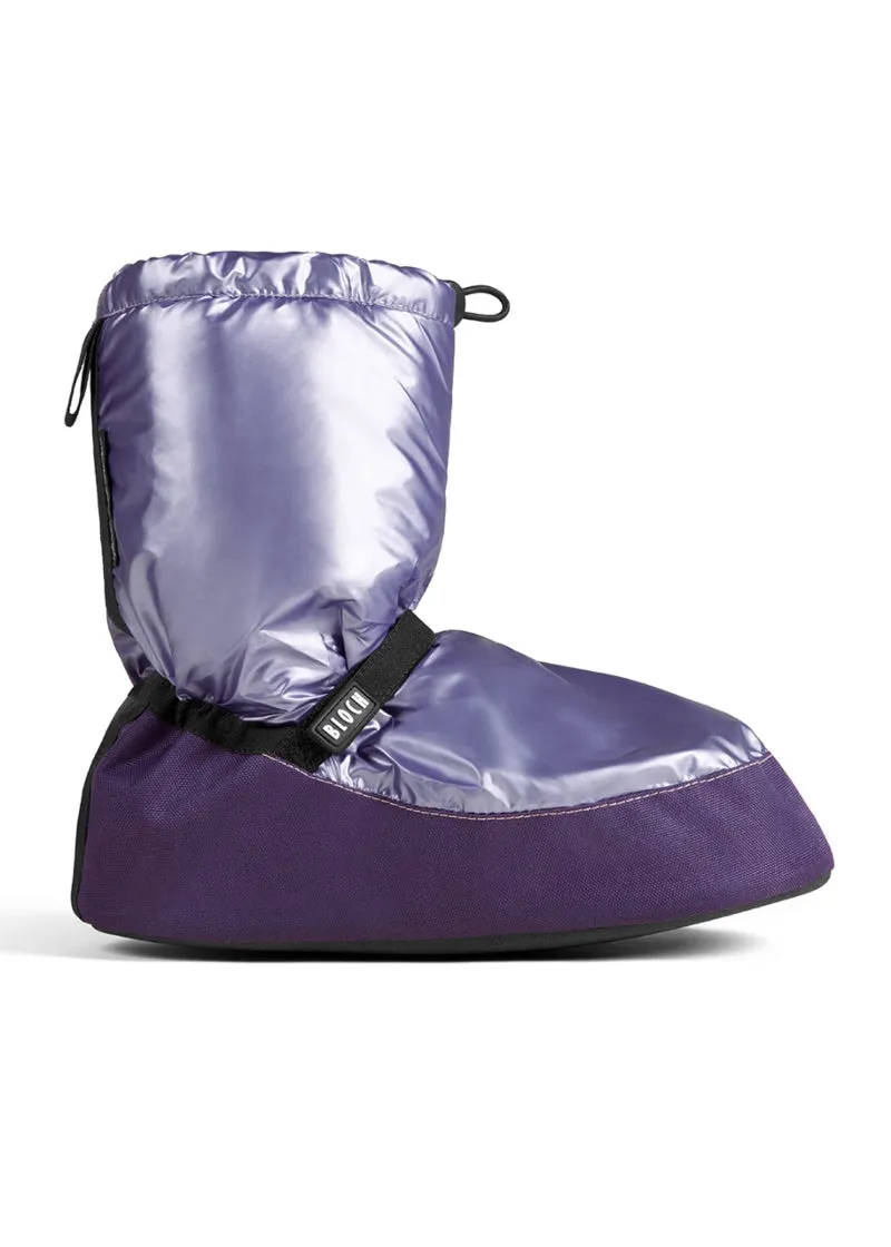 Bloch Metallic Warm-Up Booties (Purple)