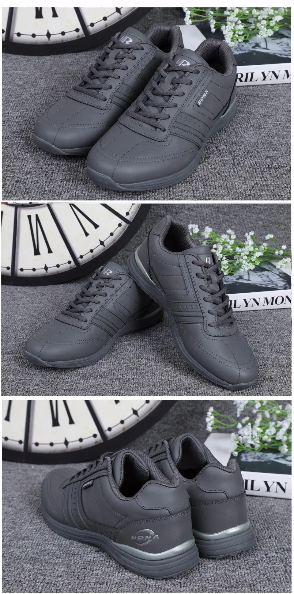 Casual Comfortable  Lightweight Outsole Lace Up  Shoes