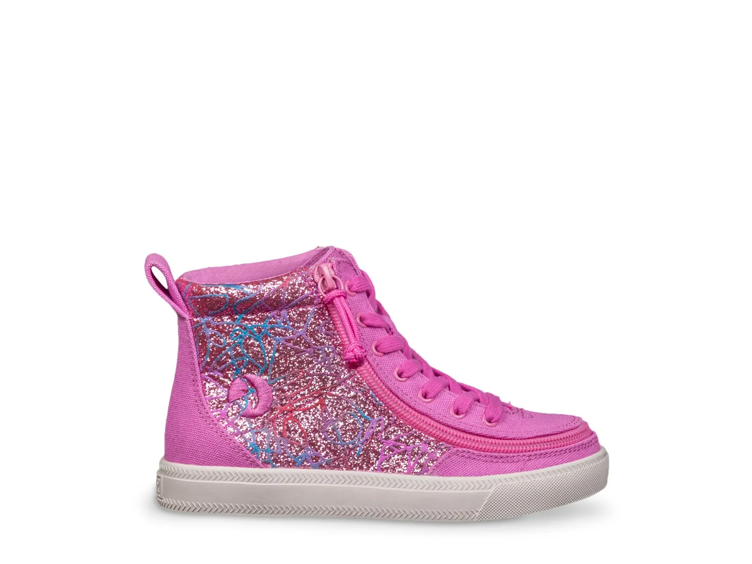 Children's high-top sneakers Billy Footwear Classic Lace, fuchsia