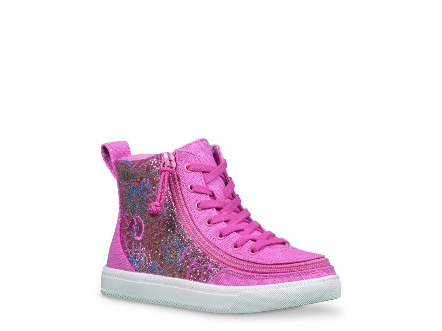 Children's high-top sneakers Billy Footwear Classic Lace, fuchsia