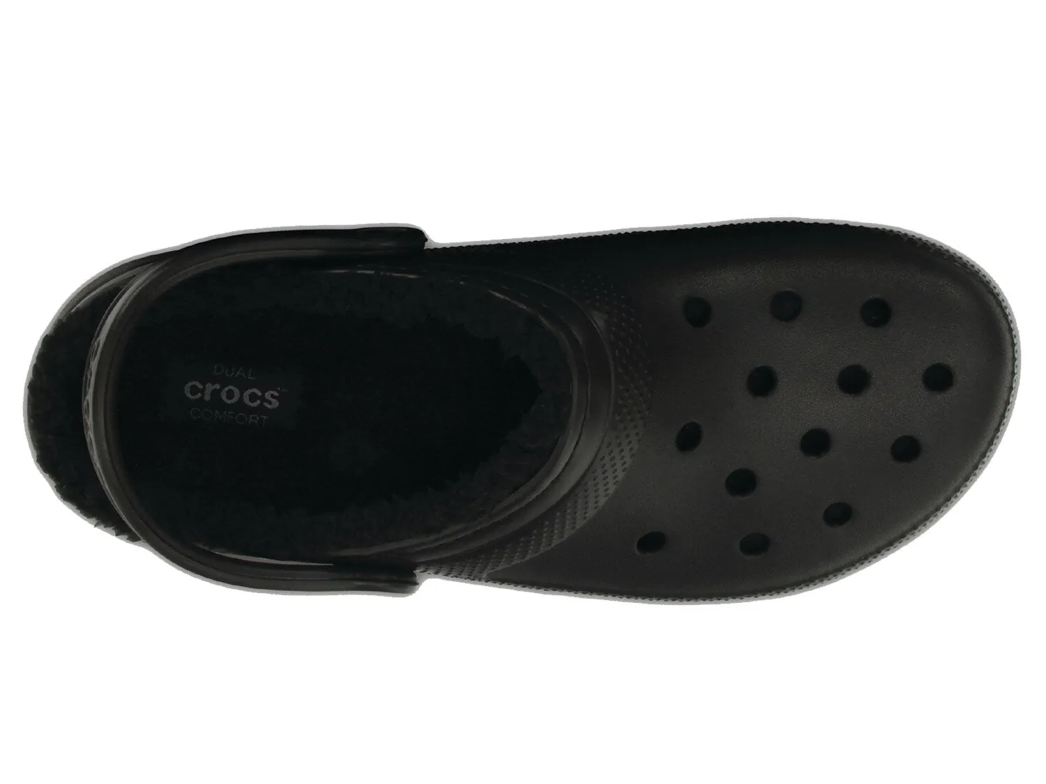 Classic clogs with Crocs lining, black