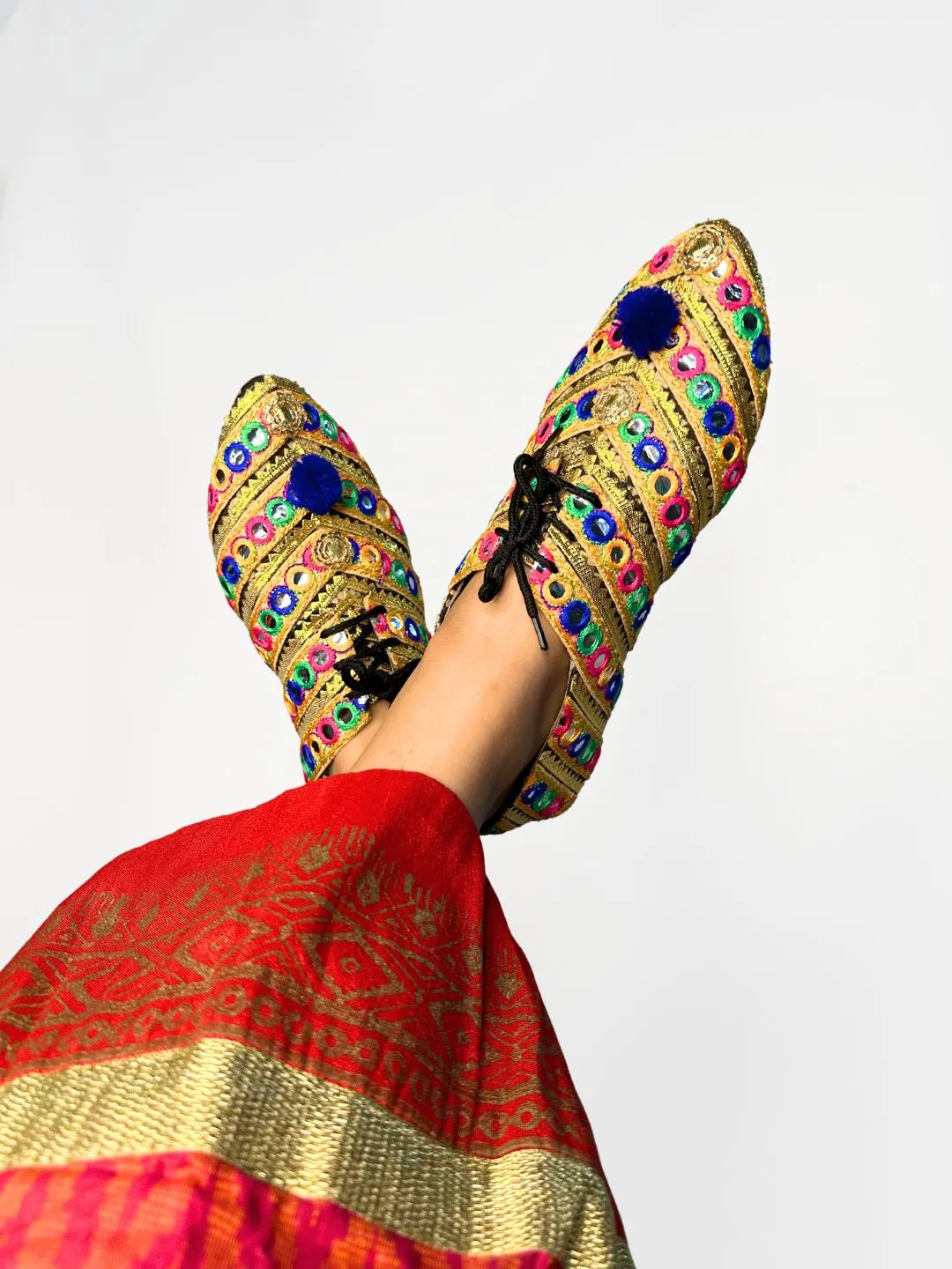 Colorful Garba Special Oxfords