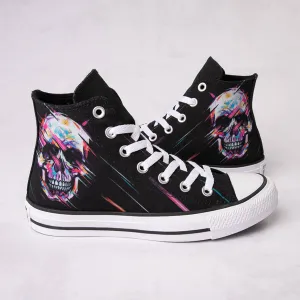 Converse Chuck Taylor All Star Hi Skull sneakers, black