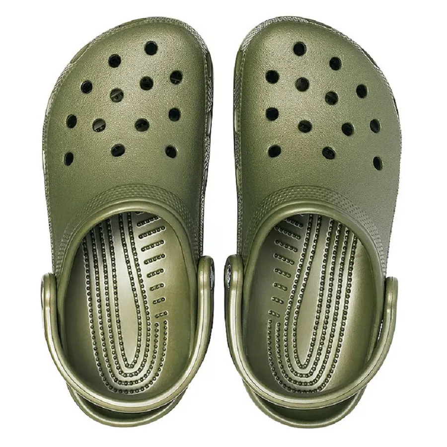 Crocs Classic Adult Solids Clogs, Dark Green