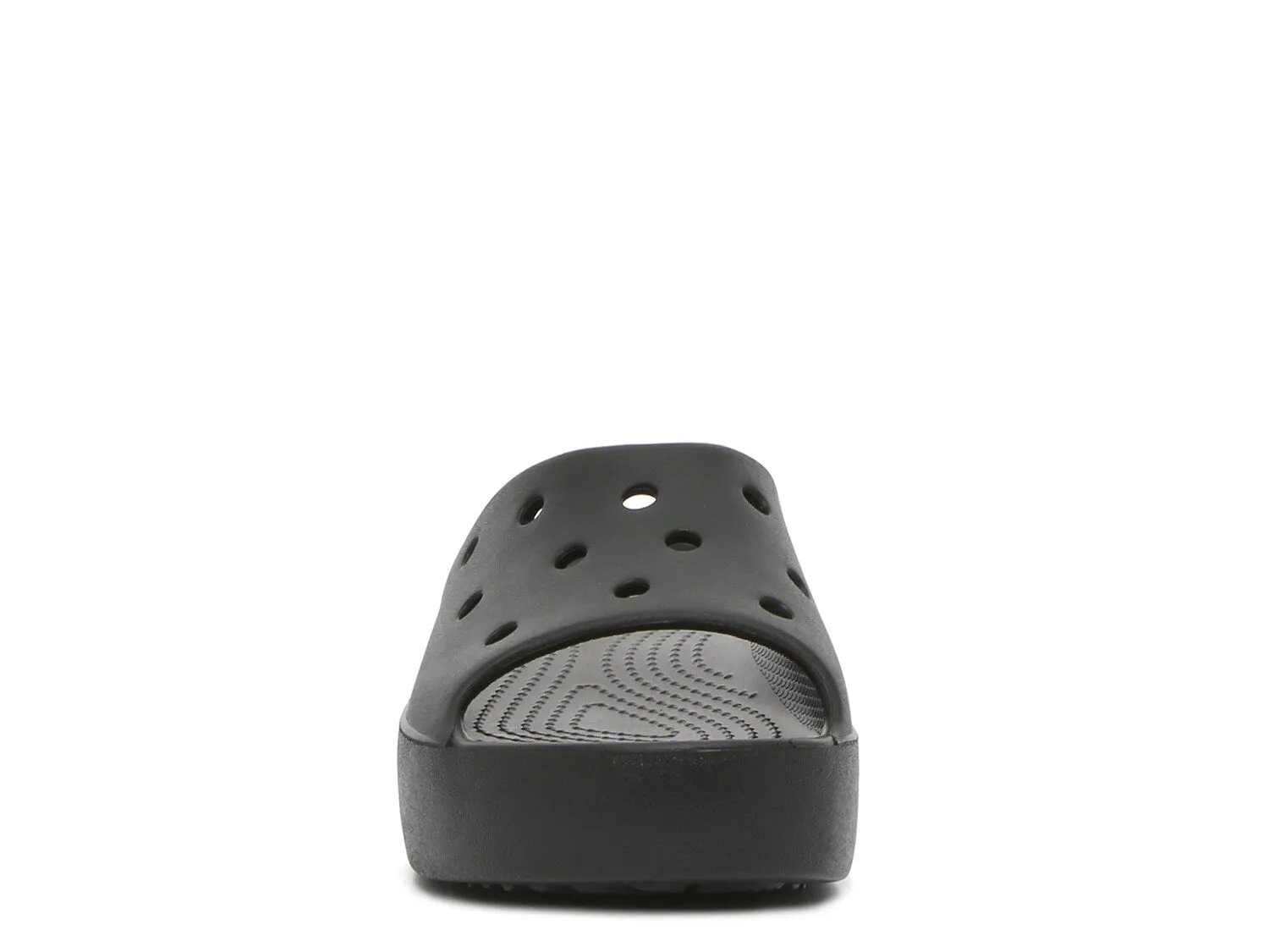 Crocs Classic Platform Slippers, black