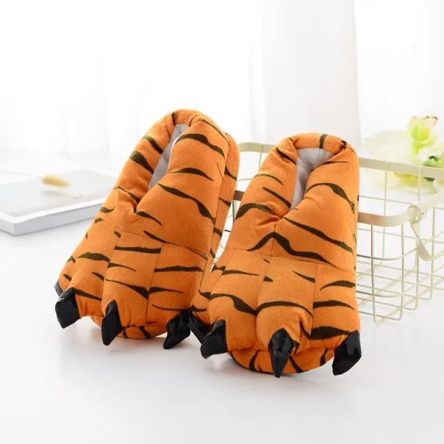 Cute Cartoon Panda Slippers Warm Shoes