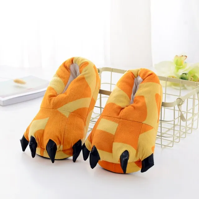 Cute Cartoon Panda Slippers Warm Shoes