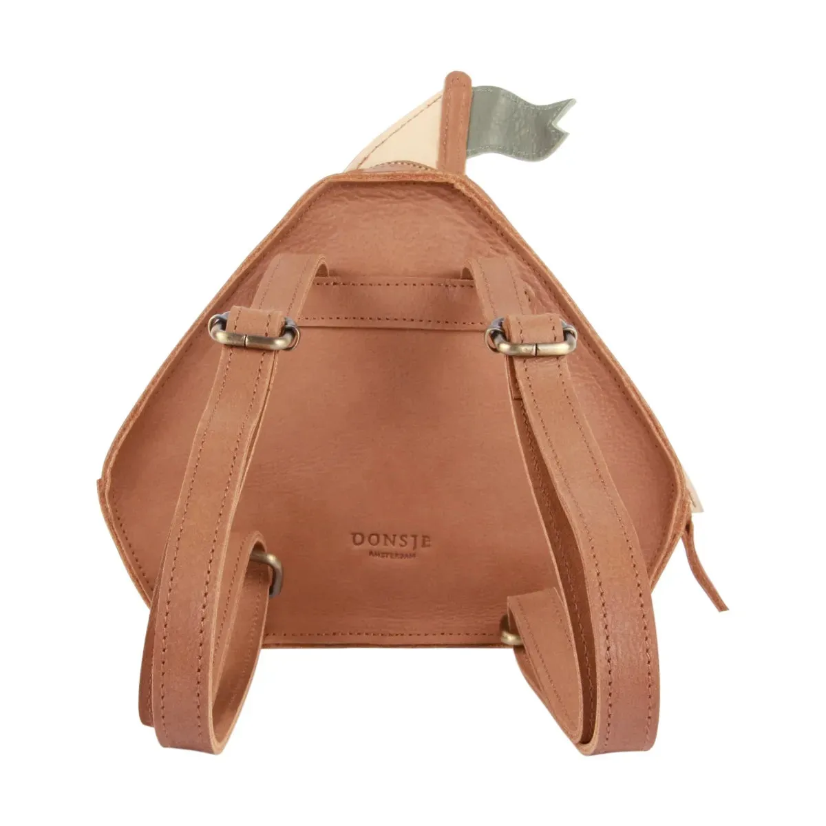 Donsje Mini Leather Backpack - Boat