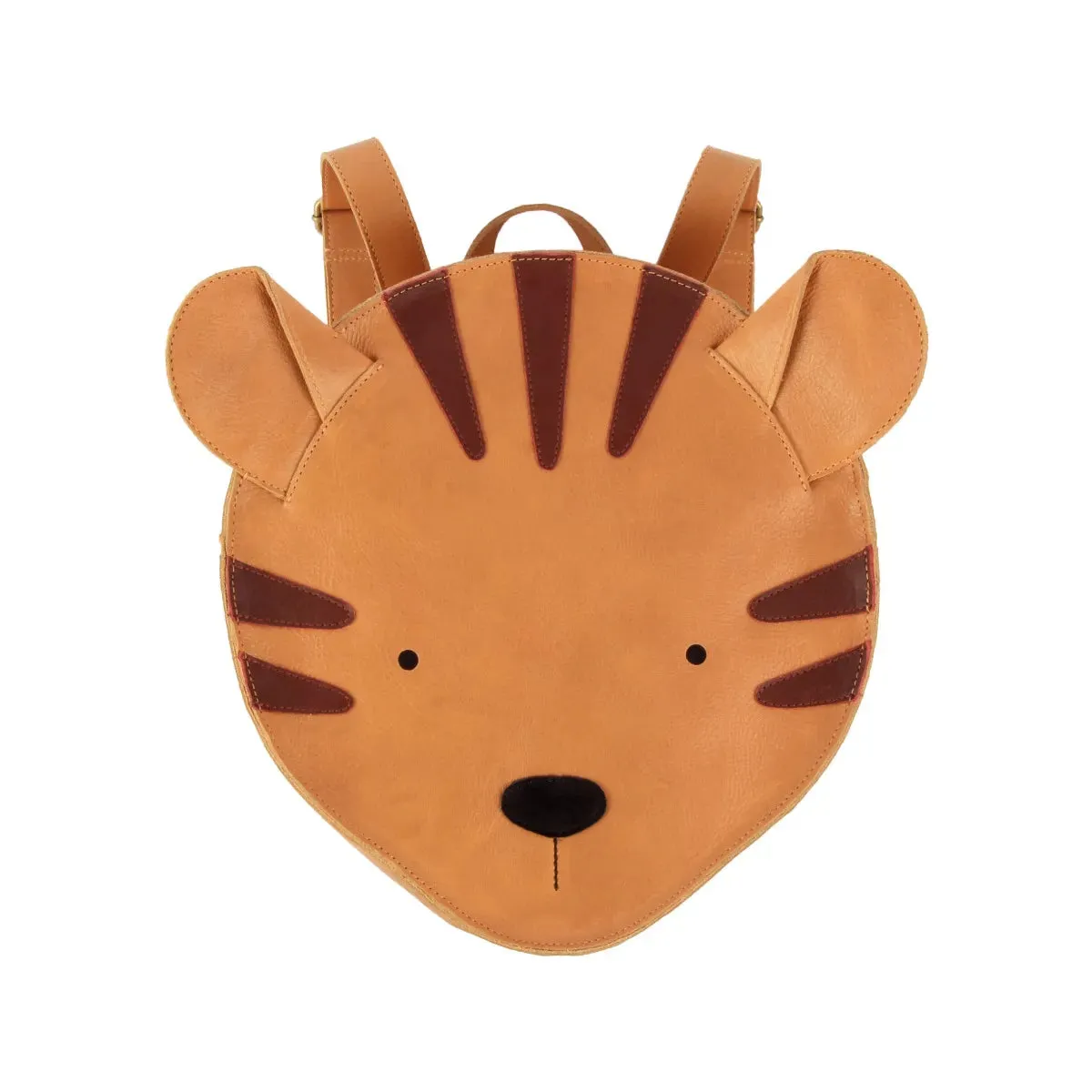 Donsje School Leather Backpack - Tiger