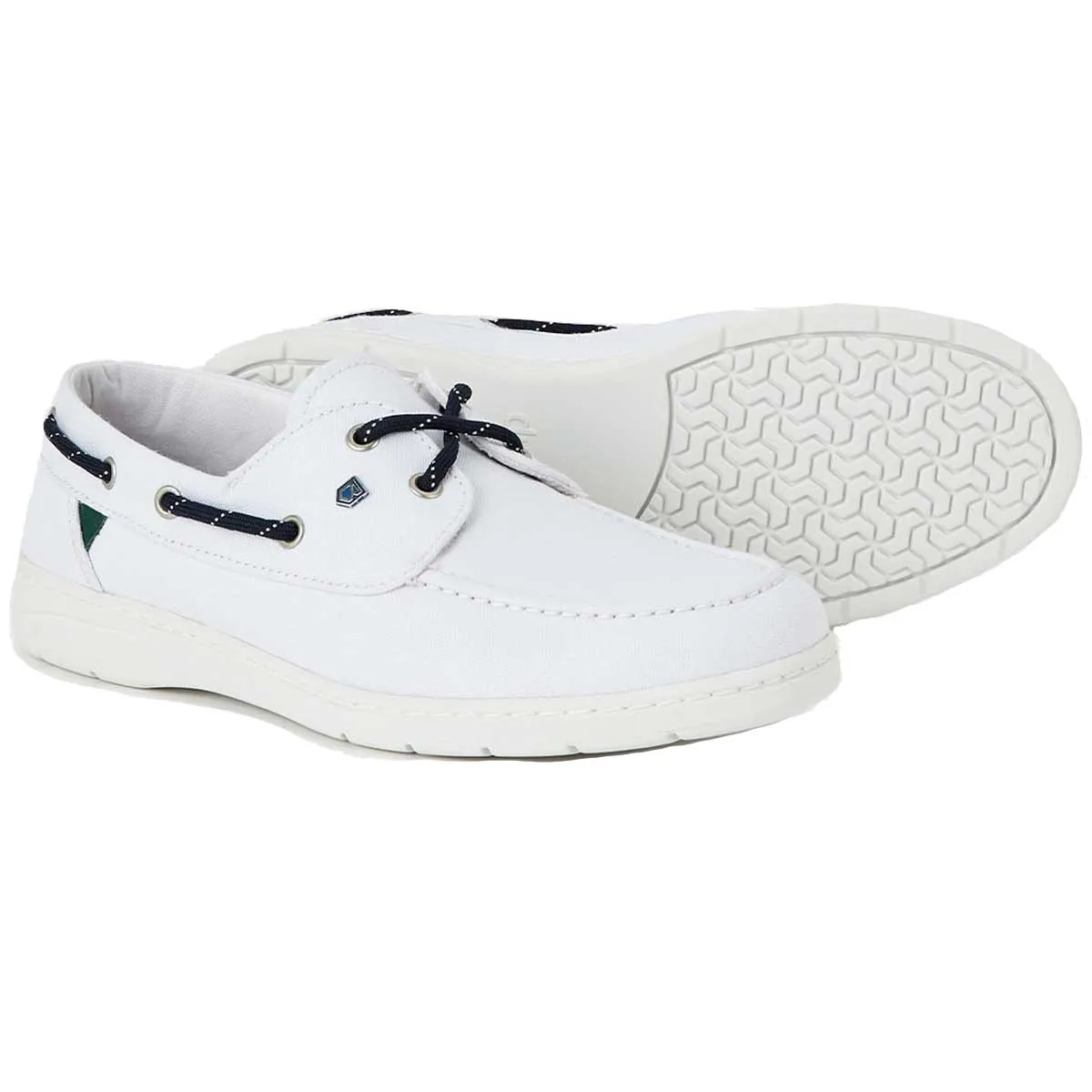 DUBARRY Biarritz Canvas Deck Shoe - Women's - White