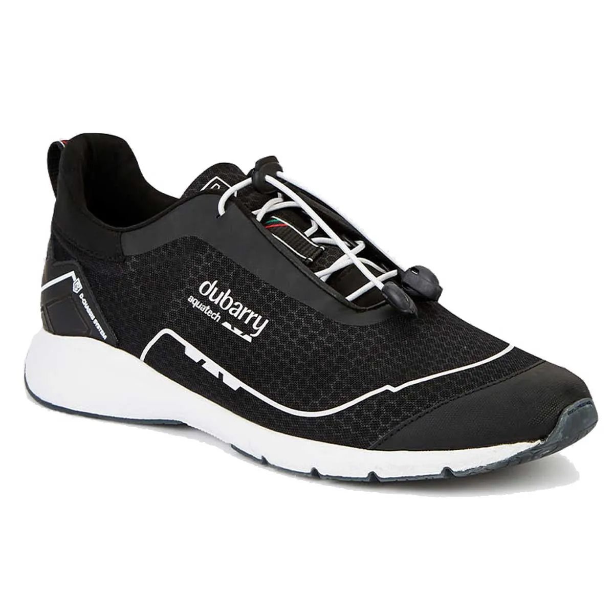 DUBARRY Mauritius Unisex Technical Sailing Trainers - Black