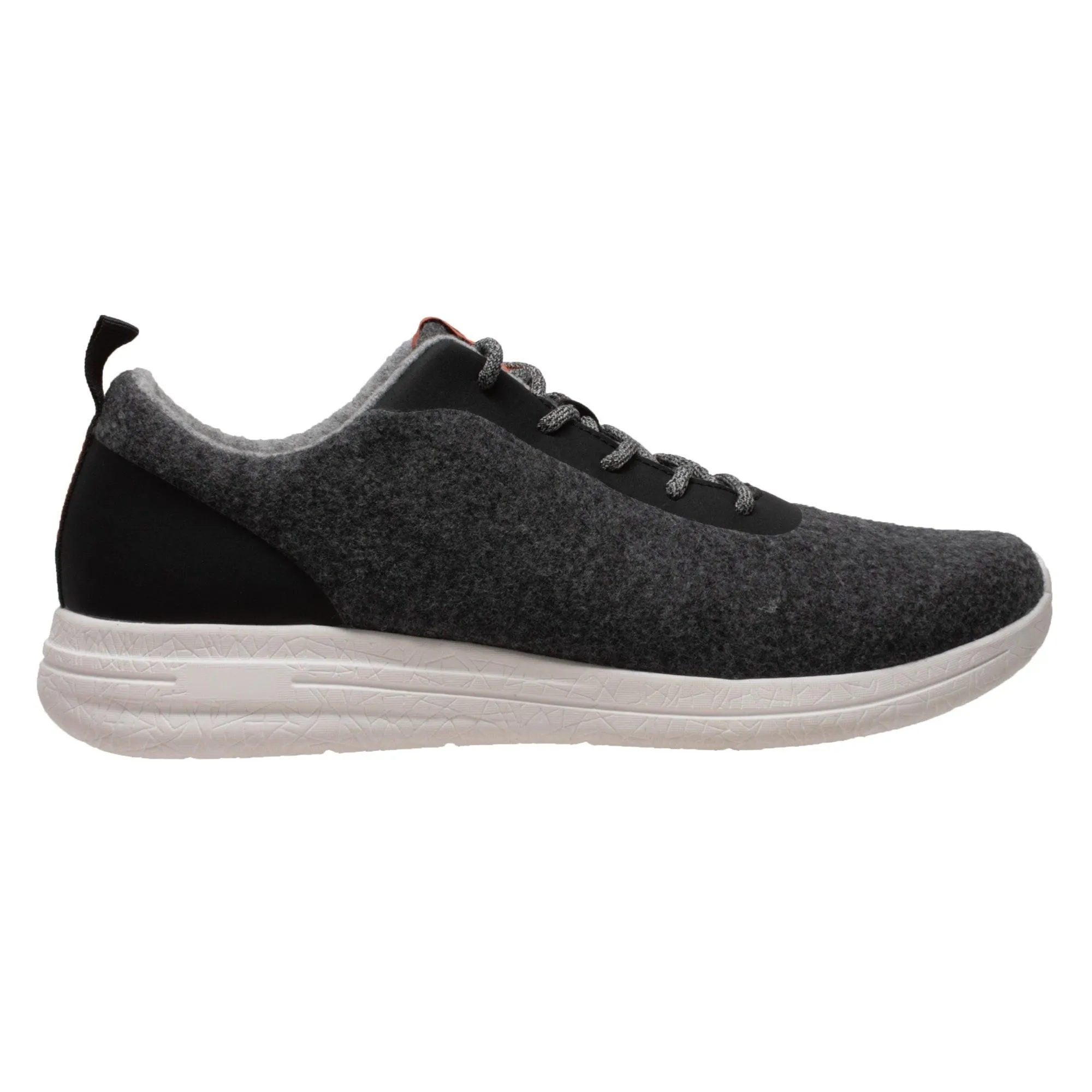 FreeShield Men's Real Wool Casual Charcoal