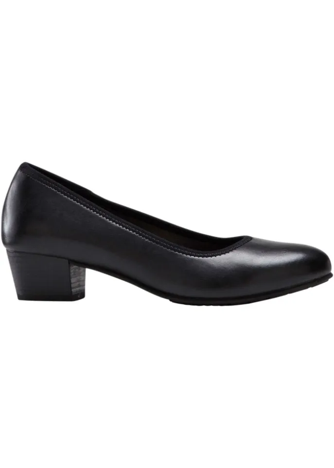 Jana shoes, comfortable width Jana, black