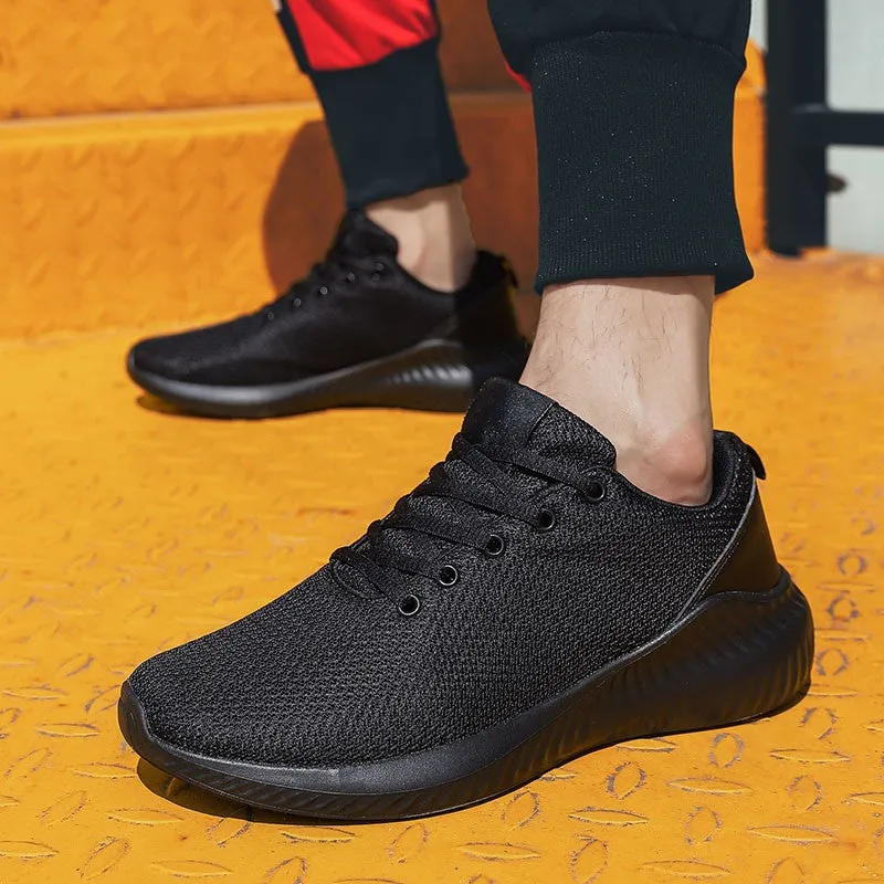 Man's trendy simple joker breathable comfortable sneakers