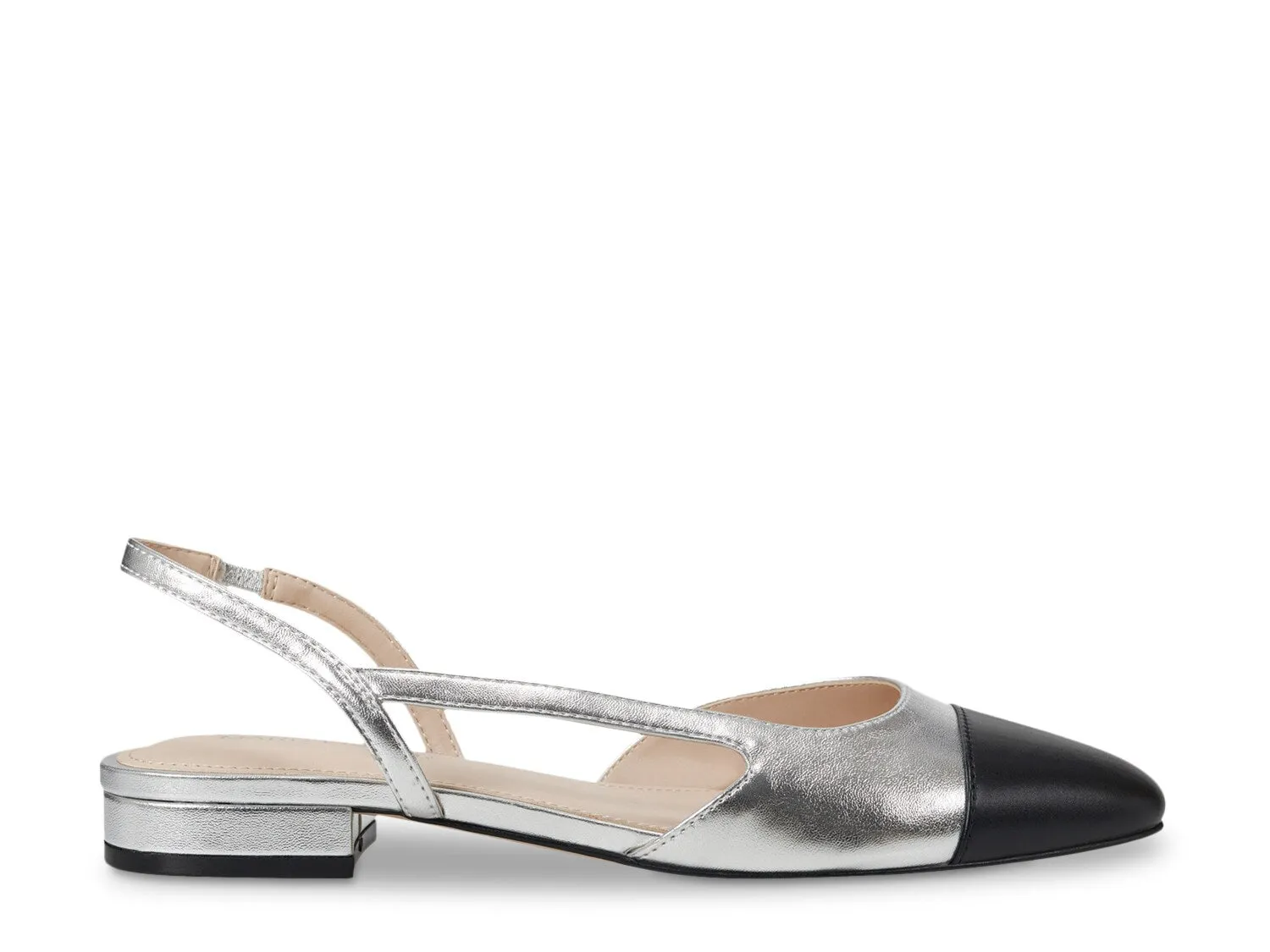 Marc Fisher Dela Shoes, Black/Silver