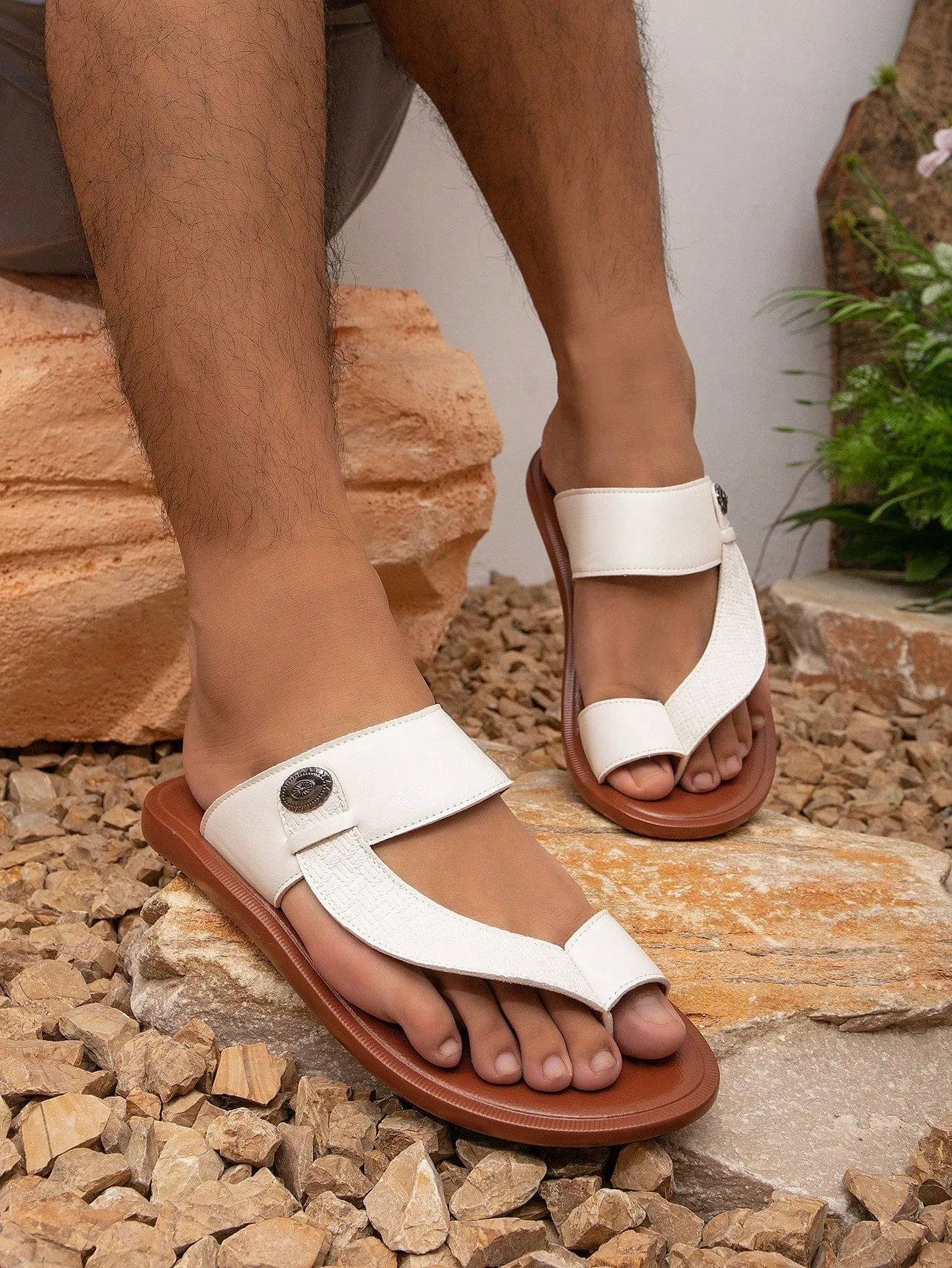 Men  Style Comfortable Casual Arabic Flip Flops