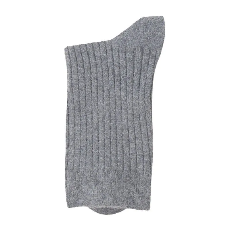 Men's Solid Color Comfortable Breathable Crew Socks