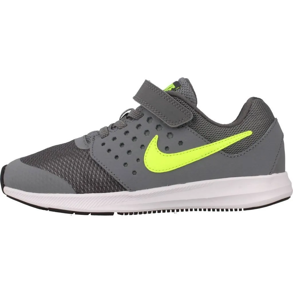 Nike Downshifter 7 (PSV)_Cool Grey/Volt-Dark Grey-White_869970-002-11.5C