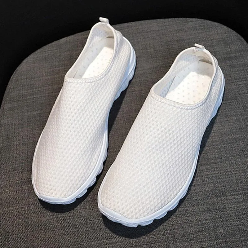 Nurse Medical Icons Slip-on Sneakers