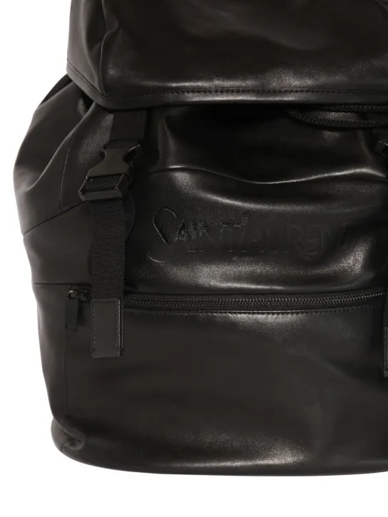 Saint Laurent   Saint Laurent leather backpack 