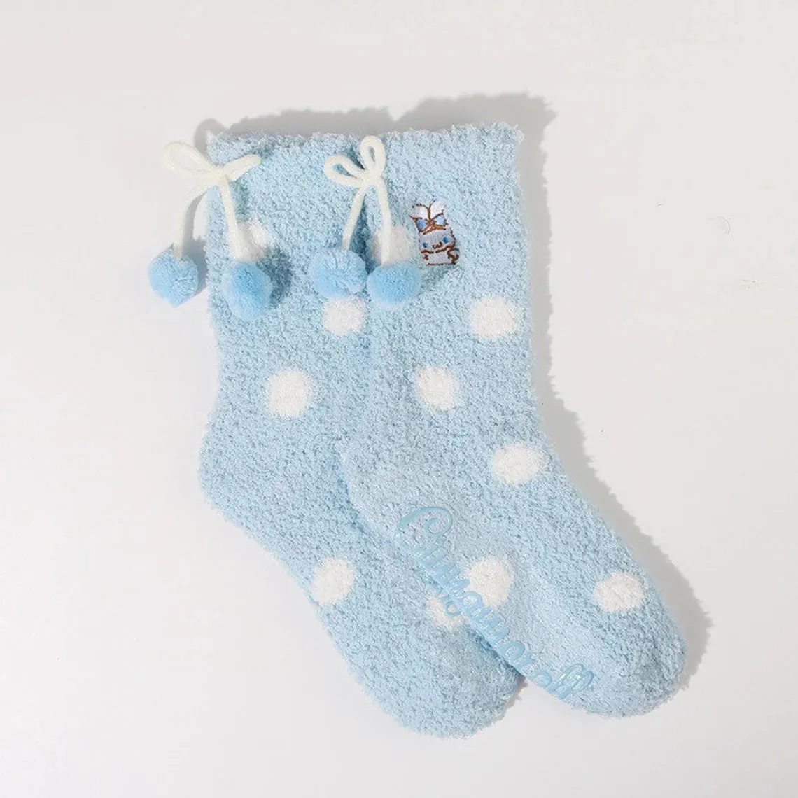 Sanrio Cinnamoroll Fluffy Home Warm Sock Winter Accessories