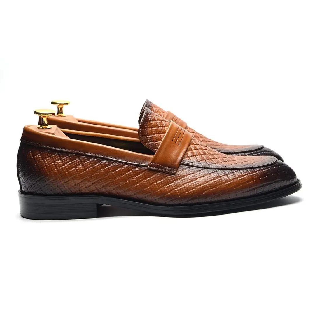 Sleek Business Slip-On Dress Shoes