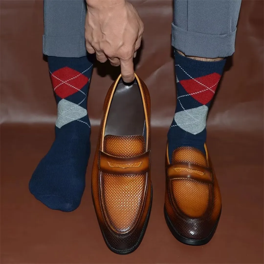 Sleek Business Slip-On Dress Shoes