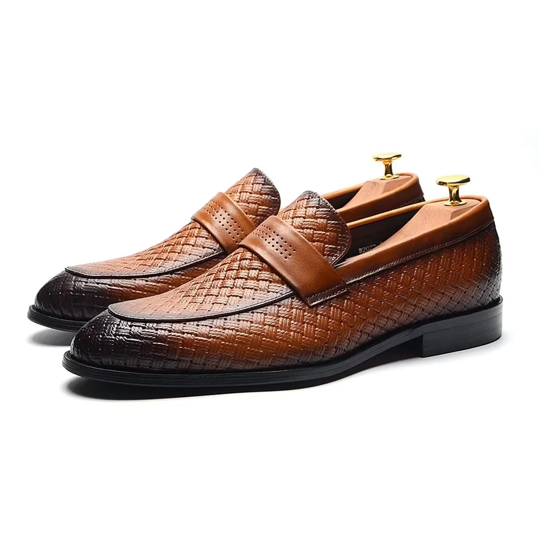 Sleek Business Slip-On Dress Shoes