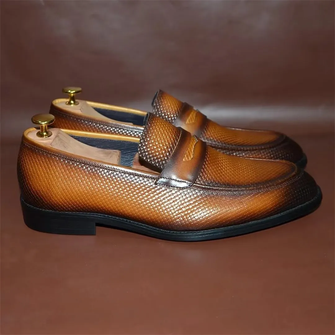 Sleek Business Slip-On Dress Shoes