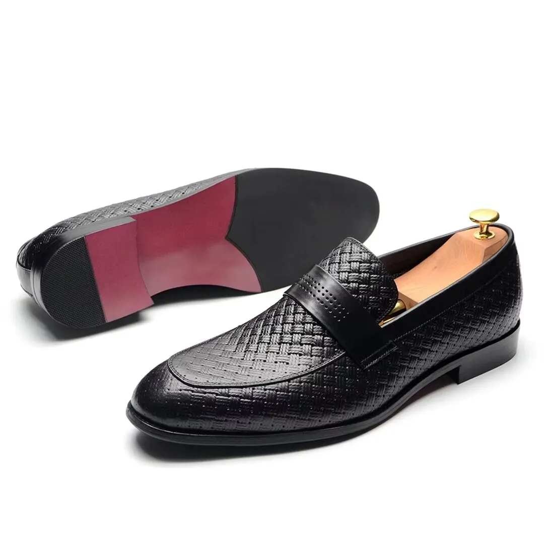 Sleek Business Slip-On Dress Shoes