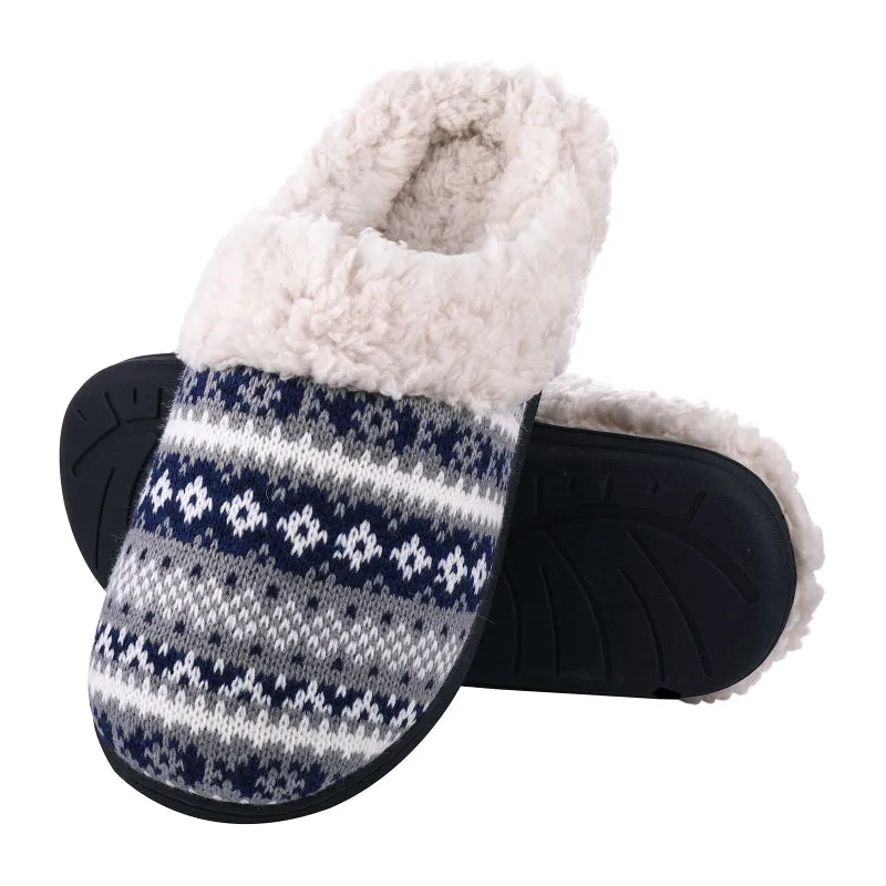 Warm and Cozy Home and Bedroom Knitted Slippers