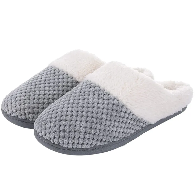 Warm and Cozy Home and Bedroom Knitted Slippers